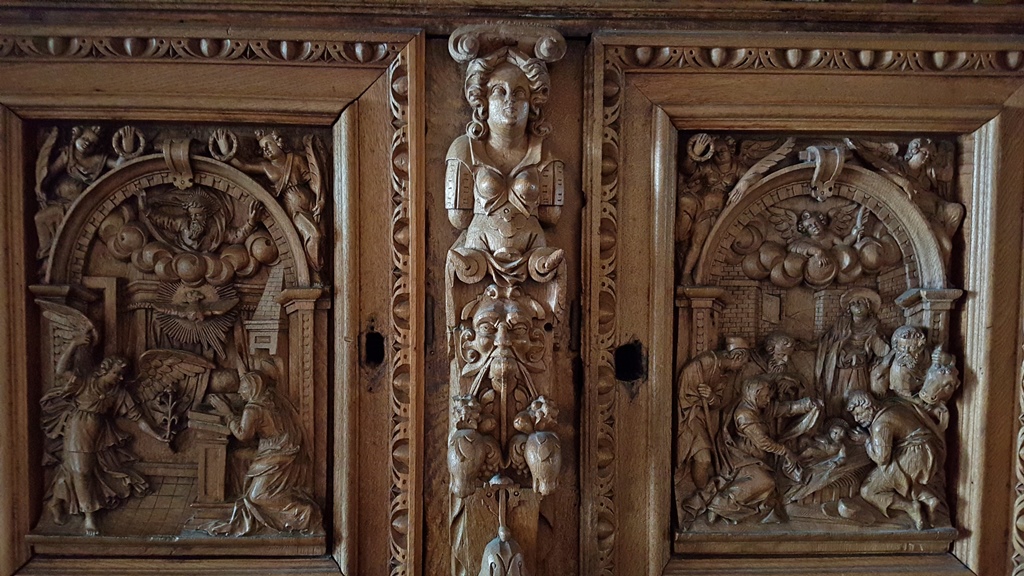 Detail, Wooden Cabinet